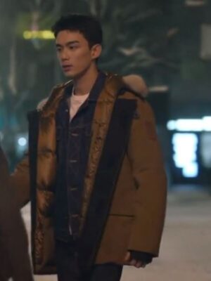 Amidst a Snowstorm of Love 2024 Lei Wu Brown jacket