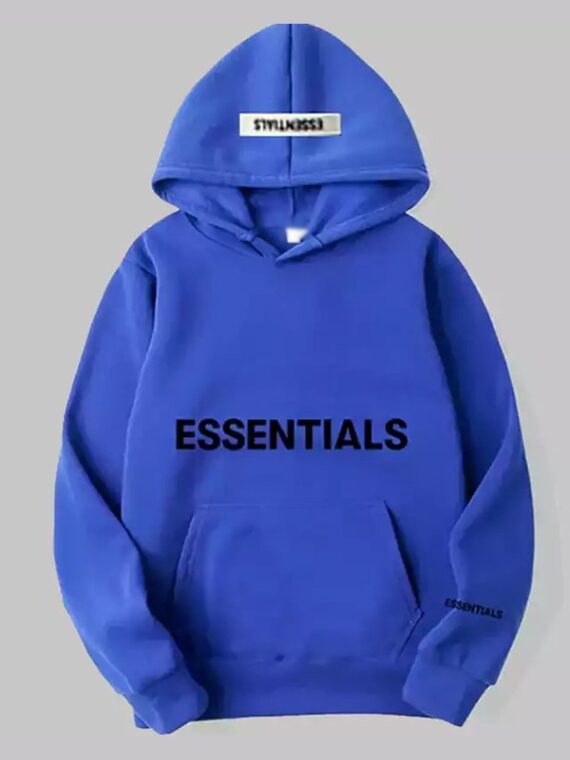 Blue Essentials Hoodie