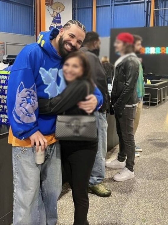 Drake Blue Hoodie