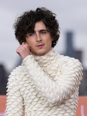Timothée Chalamet Dune Part Two Photocall Sweater