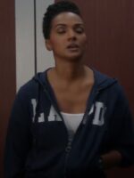 The Rookie S06 Mekia Cox Blue Zipper Hoodie