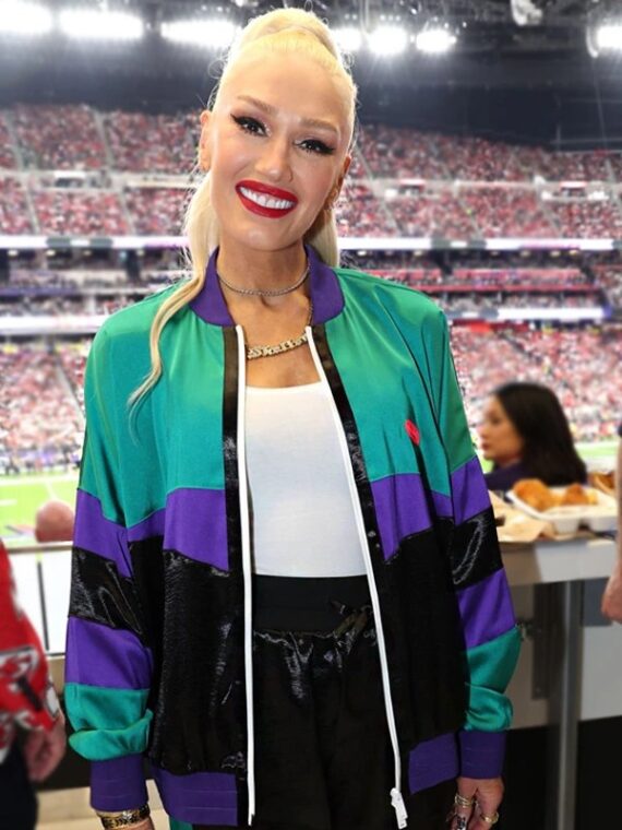Super Bowl LVIII Gwen Stefani Bomber Jacket
