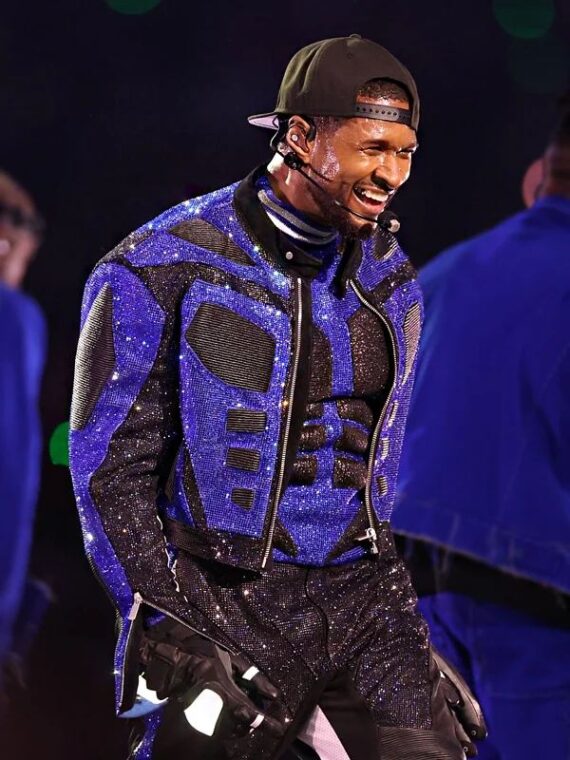 Super Bowl LVIII Usher Sequin Jacket