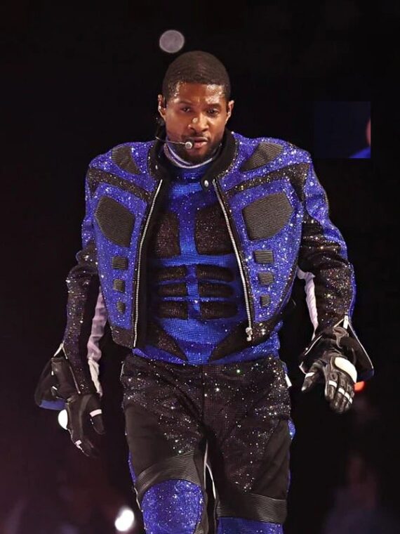 Super Bowl LVIII Usher Sequin Jacket