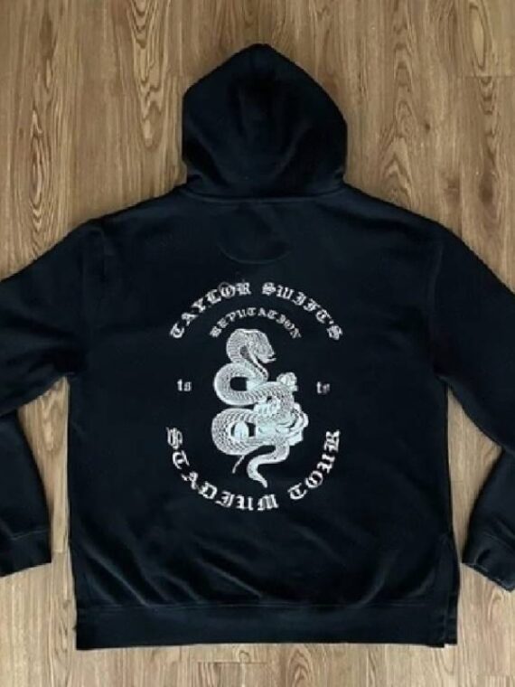 Taylor Swift Reputation Black Hoodie