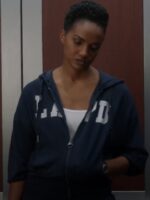 The Rookie S06 Mekia Cox Blue Zipper Hoodie