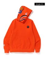 Bape Orange Hoodie