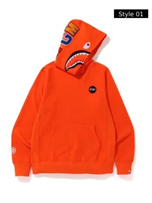 Bape Orange Hoodie