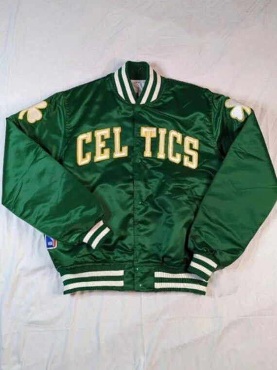 Kristaps Porzingis Boston Celtics Bomber Jacket