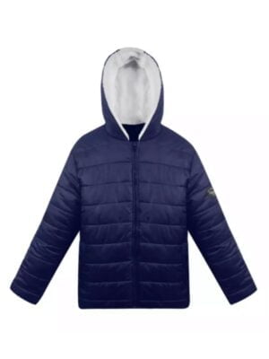 Men's Sherpa Blue Puffer Jacket