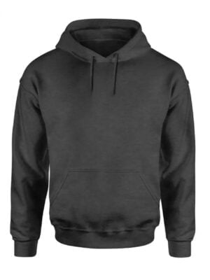 Mens Grey Charcoal Hoodie
