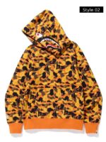 Bape Orange Hoodie