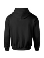 Plain Black Unisex Hoodie