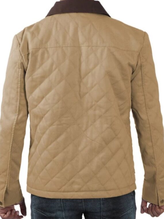 Blair Mens Beige Cotton Jacket