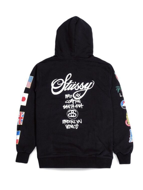 Stussy World Flags Hoodie