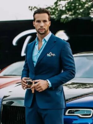 Top G Tristan Tate Blue Suit