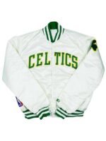 90’s Boston Celtics White Jacket