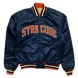90s Syracuse Blue Bomber Jacket