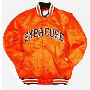 90s Syracuse Blue Bomber Jacket
