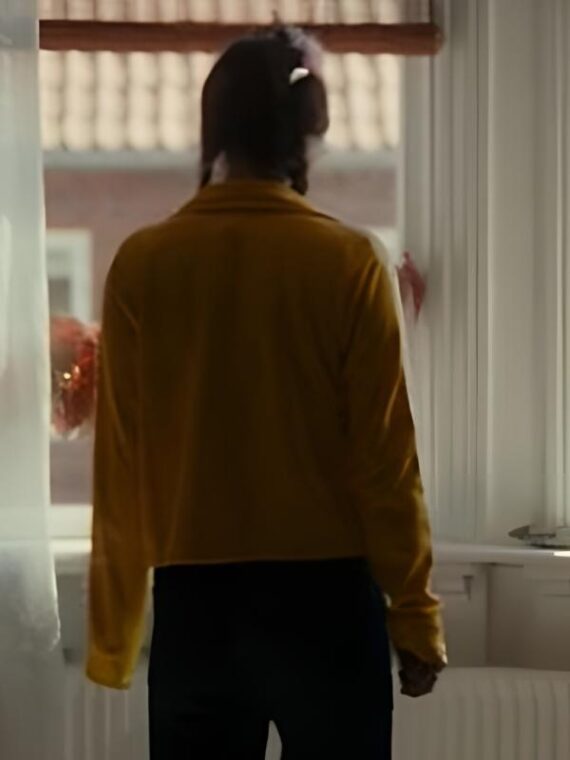 A Copenhagen Love Story Rosalinde Mynster Yellow Track Jacket