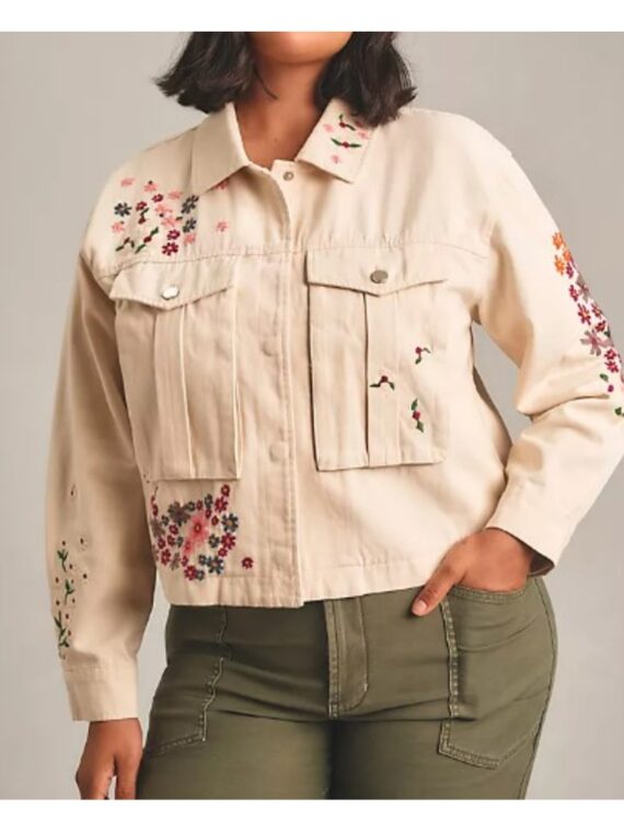 The Way Home S03 Sadie Laflamme-Snow Floral Jacket