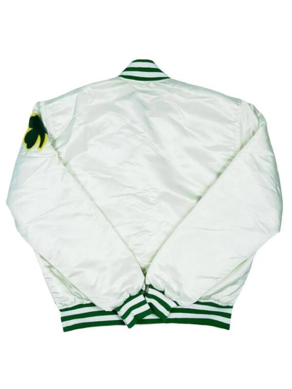 90’s Boston Celtics White Jacket