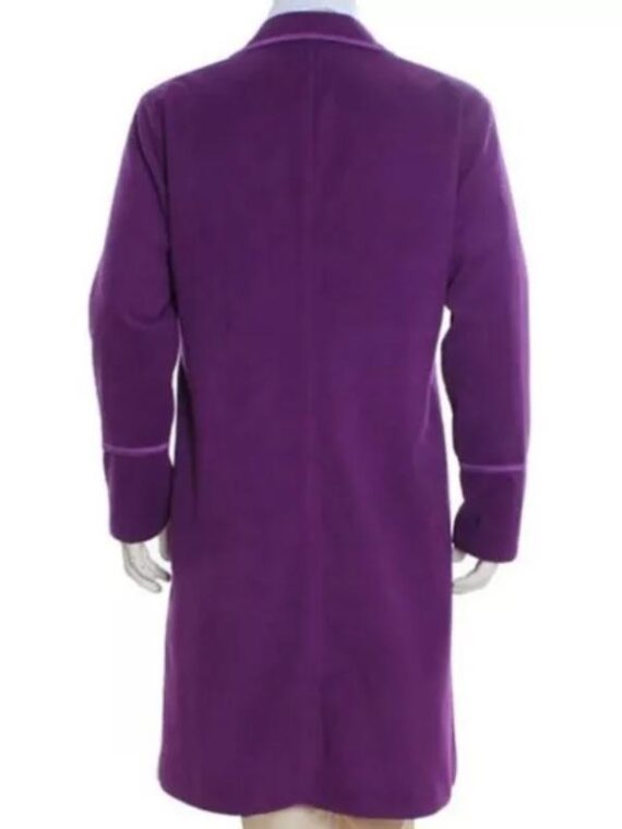 Willy Wonka Timothee Chalamet Purple Coat