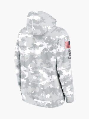 Steelers Salute to Service Arctic Camo Gray Hoodie