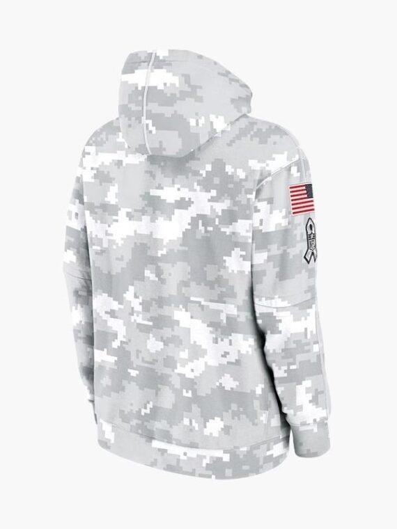 Pittsburgh Steelers Arctic Camo Salute to Service Hoodie