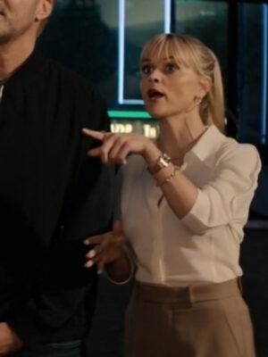 You’re Cordially Invited Reese Witherspoon White Shirt