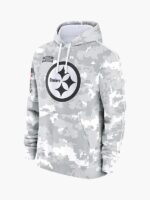 Pittsburgh Steelers Arctic Camo Salute to Service Hoodie