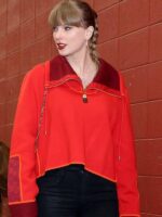 Taylor Swift Chiefs vs Raiders Red Sweater