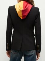 The View Sara Haines Black Double Breasted Blazer