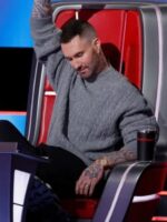 The Voice S27 Adam Levine Grey Sweater