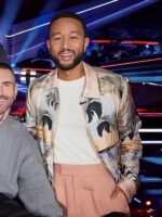The Voice Season 27 John Legend Printed Jacket