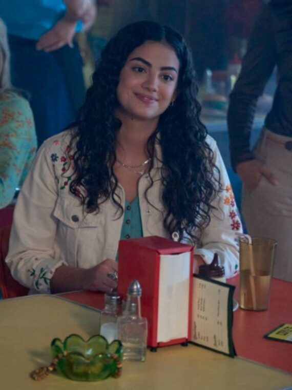 The Way Home S03 Sadie Laflamme-Snow Floral Jacket