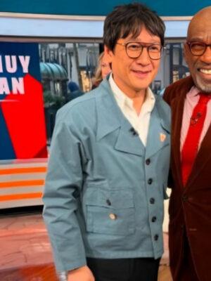 Today Show Ke Huy Quan Blue Jacket