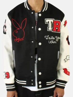 True Religion Good Bunny Varsity Jacket