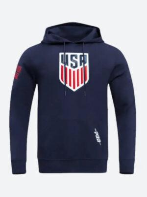 US Soccer Blue Hoodie