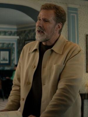 You’re Cordially Invited Will Ferrell Brown Jacket