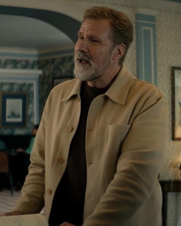 You’re Cordially Invited Will Ferrell Brown Jacket