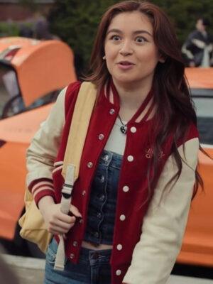 XO Kitty S2 Anna Cathcart Varsity Jacket
