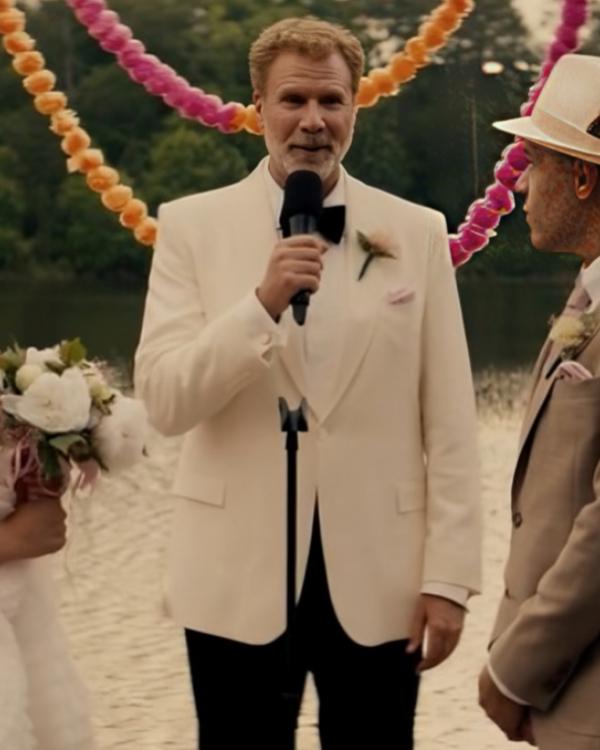 You’re Cordially Invited 2025 Will Ferrell White Blazer