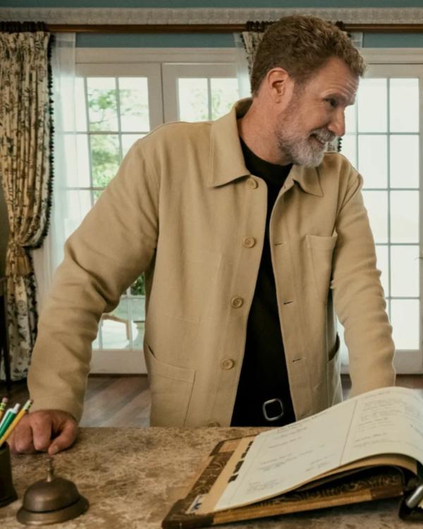 You’re Cordially Invited Will Ferrell Brown Jacket