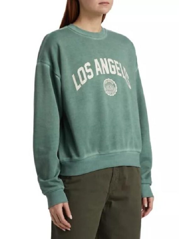 9-1-1 S08 Jennifer Love Hewitt Mint Green Los Angeles Sweatshirt