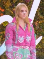 American Idol S23 Sophie Powers Heart Print Jacket