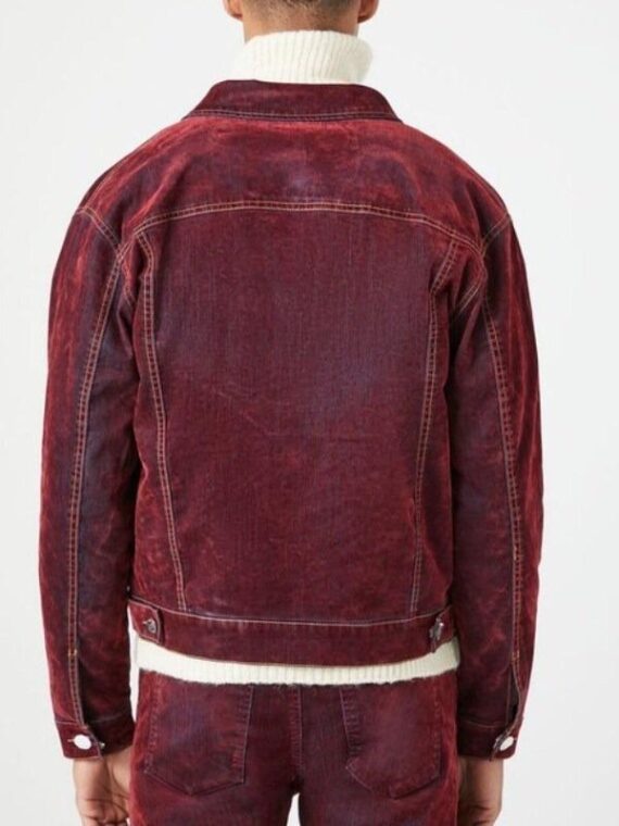 The Voice S27 Antonio Ramsey Red Denim Jacket