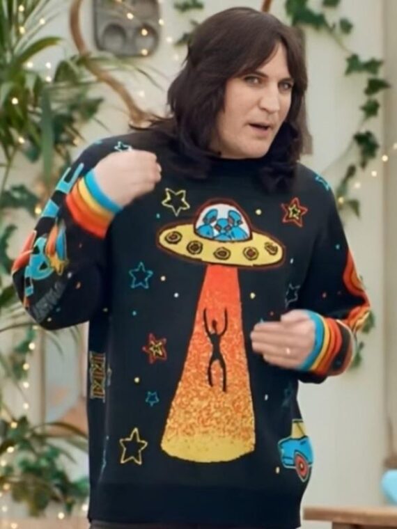 GBBO S15 Noel Fielding Sweater Tony Albert Alien Jumper