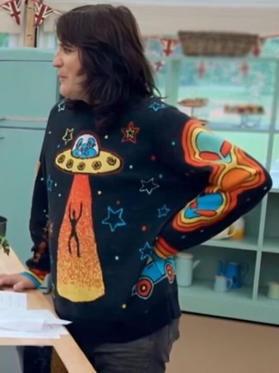 GBBO S15 Noel Fielding Sweater Tony Albert Alien Jumper