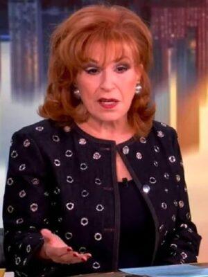The View 2025 Joy Behar Grommet Embellished Jacket